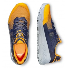 Mammut Trail Running Shoes Sertig II Low GTX (Multifunction, waterproof) navy blue/yellow Men